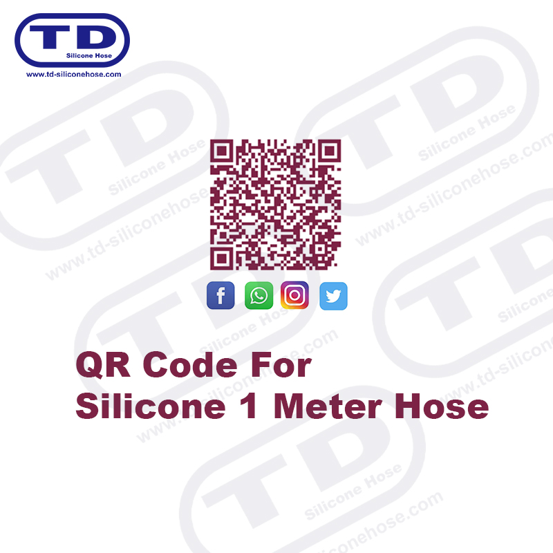 Silikone 1-meter slange
