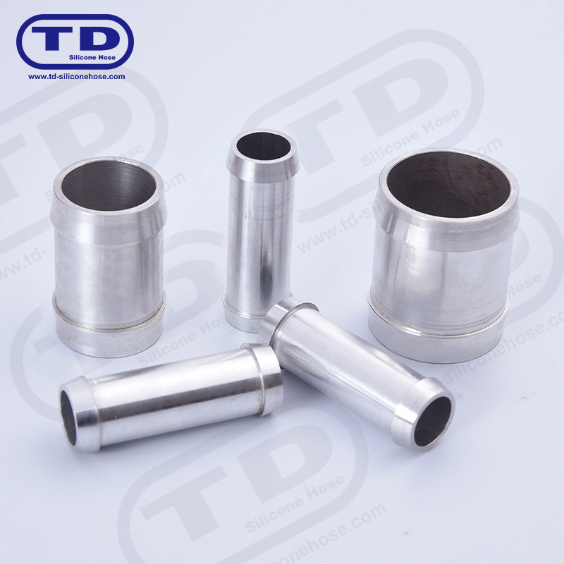 Aluminiumsfitting til silikonslange